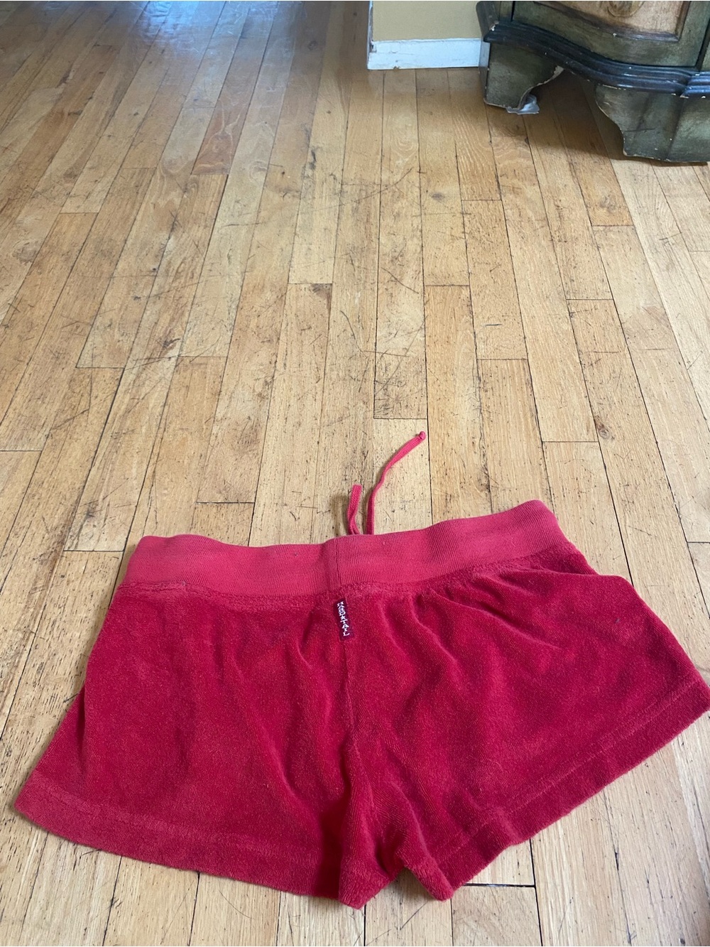 Hard tail shorts. Red. Size xl